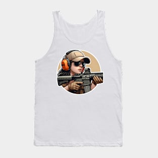 Tactical Girl Tank Top